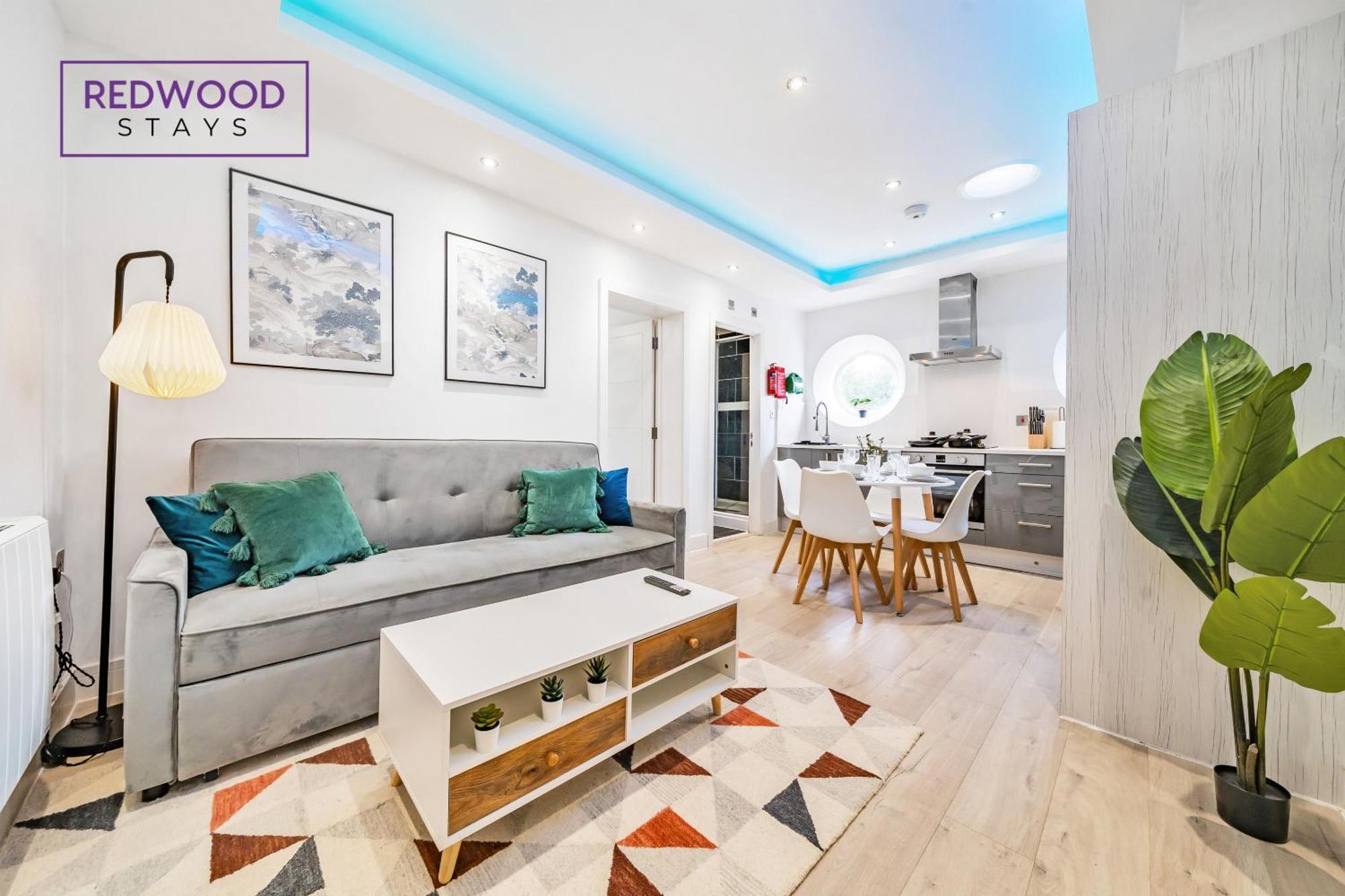 Brand New, 1 Bed 1 Bath, Modern Town Center Apartment, Netflix By Redwood Stays Aldershot Exterior foto